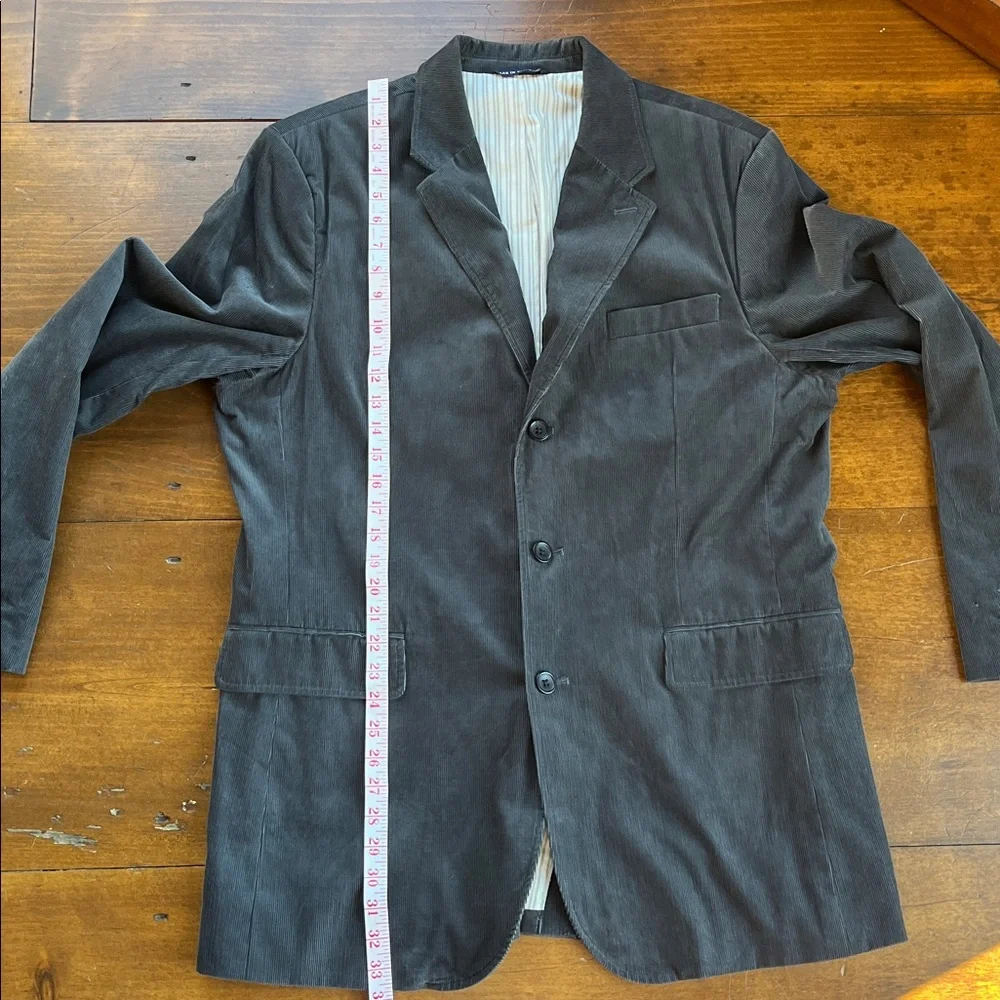 Banana Republic Corduroy Black Sports Jacket 46L